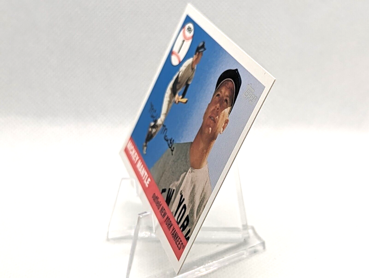 2006 Topps Mickey Mantle Home Run History #1 MHR1 New York Yankees