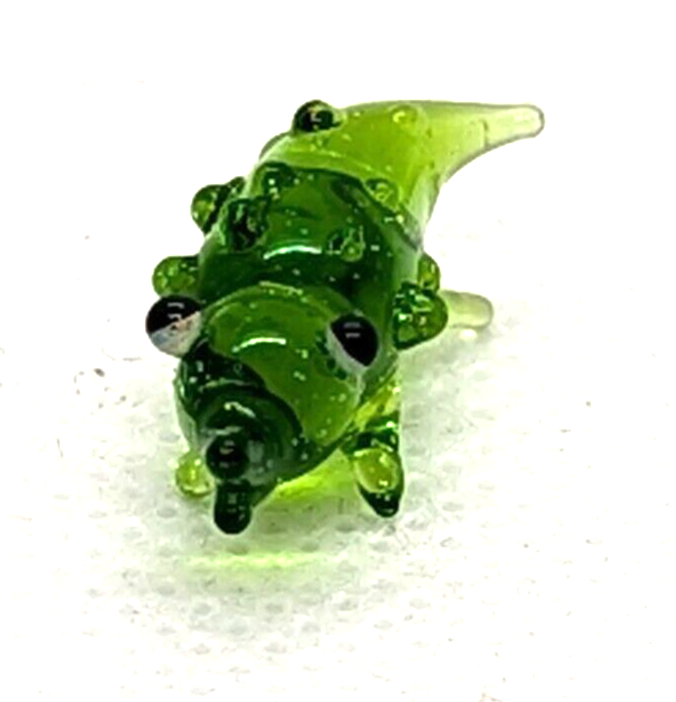 Ganz World Miniature Mini Glass Collectible Figurine Alligator
