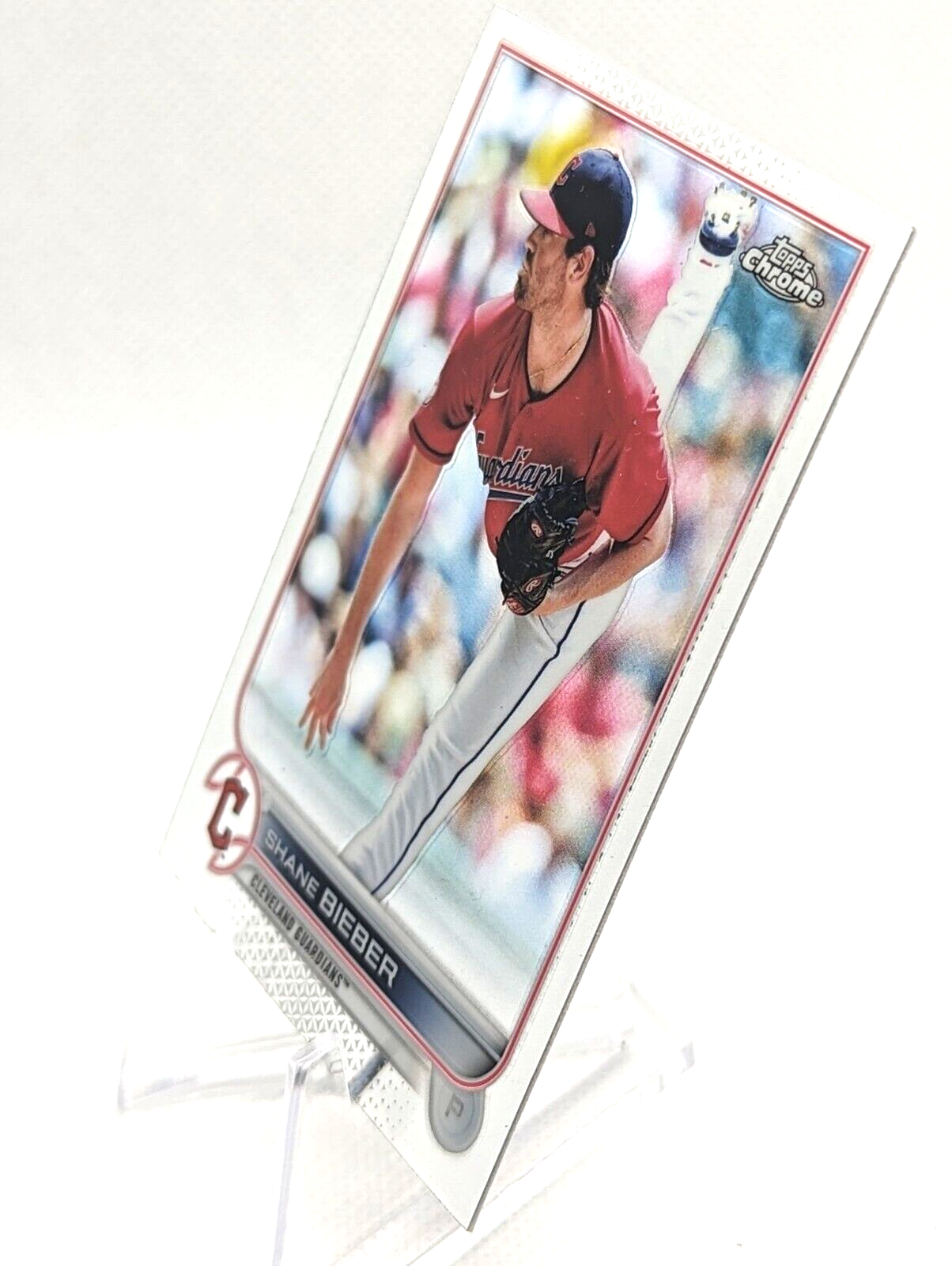 2022 Topps Chrome Shane Bieber Baseball Card #208 - Buy It Now with FREE SHIPPIN