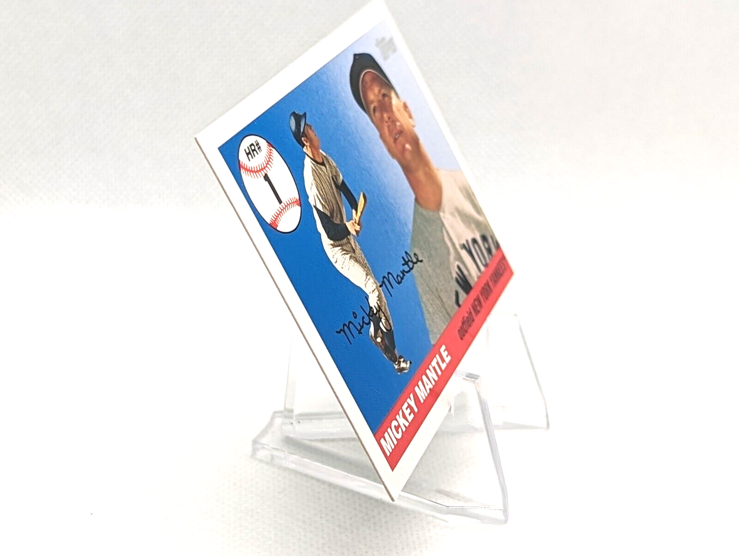2006 Topps Mickey Mantle Home Run History #1 MHR1 New York Yankees