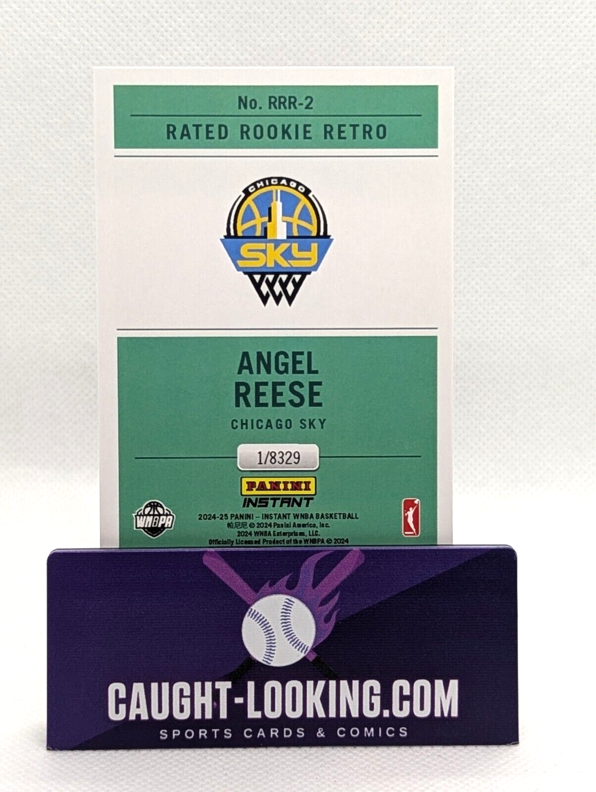 Angel Reese - 2024 Instant WNBA Donruss Rated Rookie Retro Card #RRR-2 RC Sky