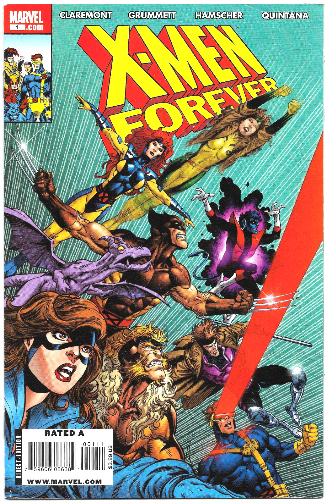 X-Men Forever #1 - 2009 Marvel Comic