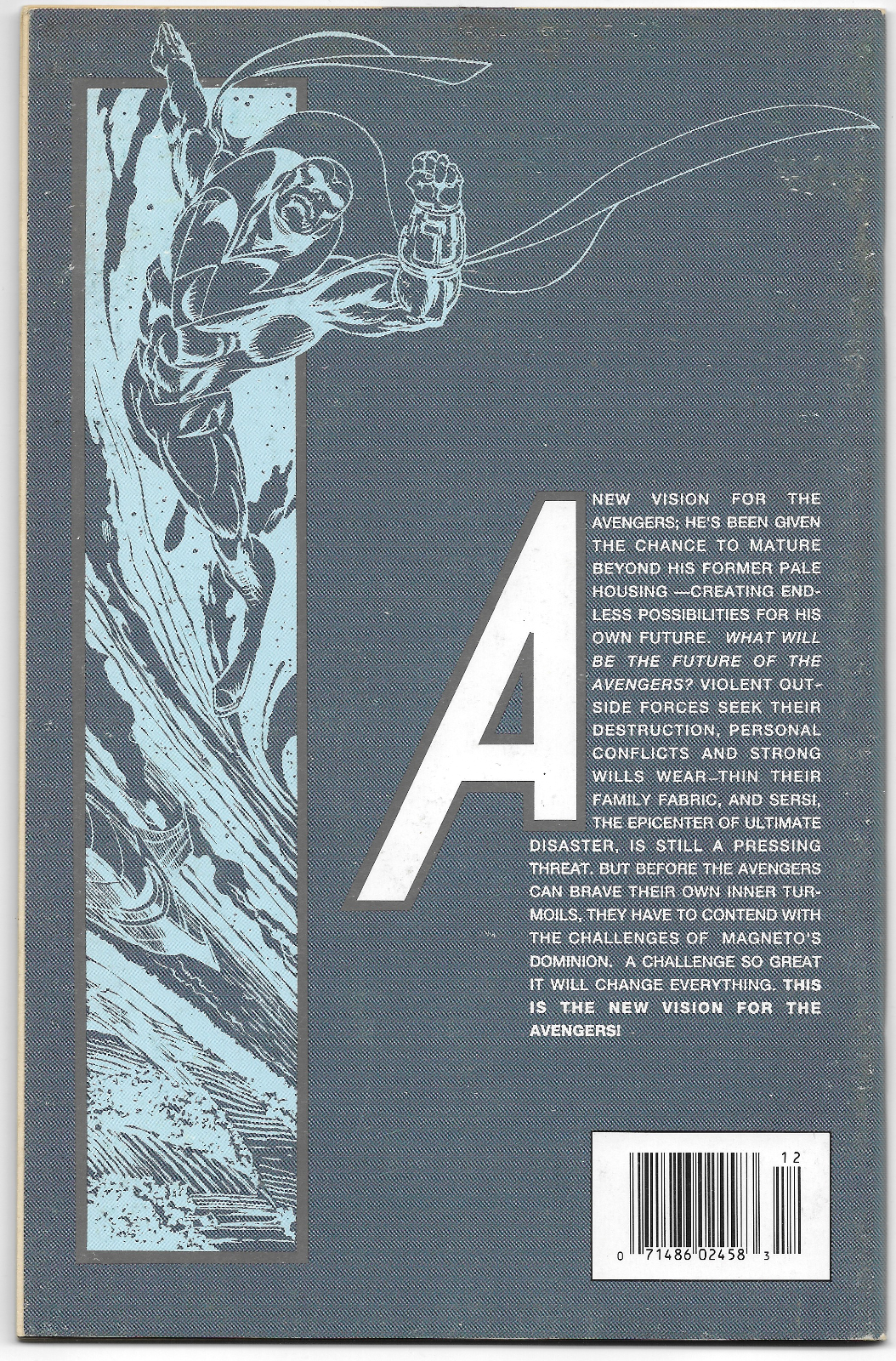 Avengers #369 - 1993 Marvel Comics Foil Embossed Cover X-Men Appearance