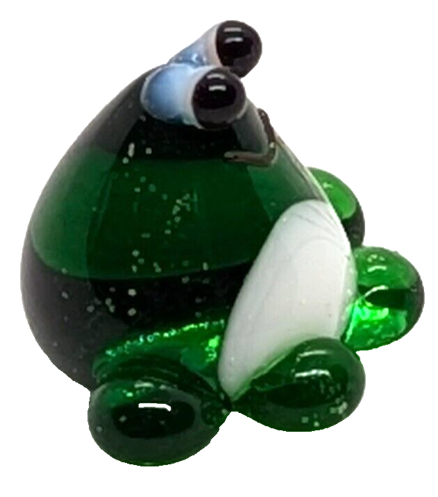 Ganz World Miniature Mini Glass Collectible Figurine Frog