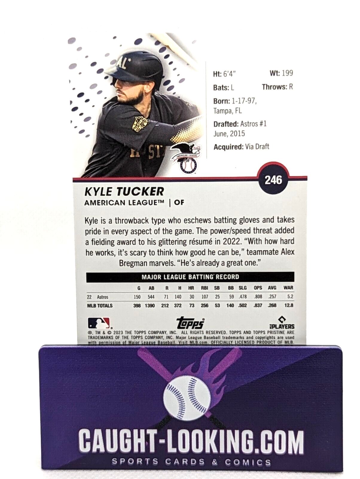 Kyle Tucker 2023 Topps Pristine American League #246 Houston Astros
