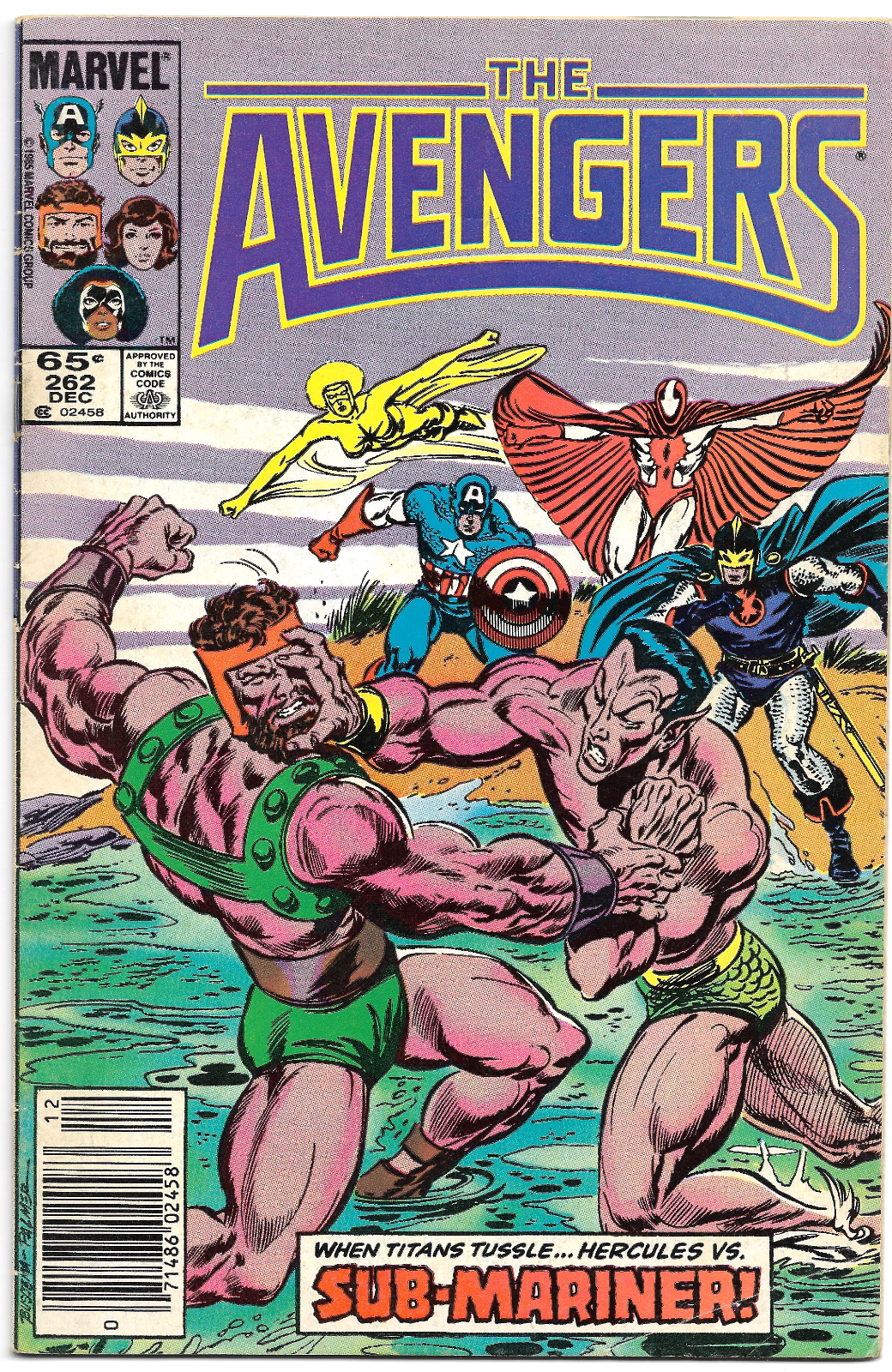 Avengers #262 1985 Marvel Comics Newsstand Edition
