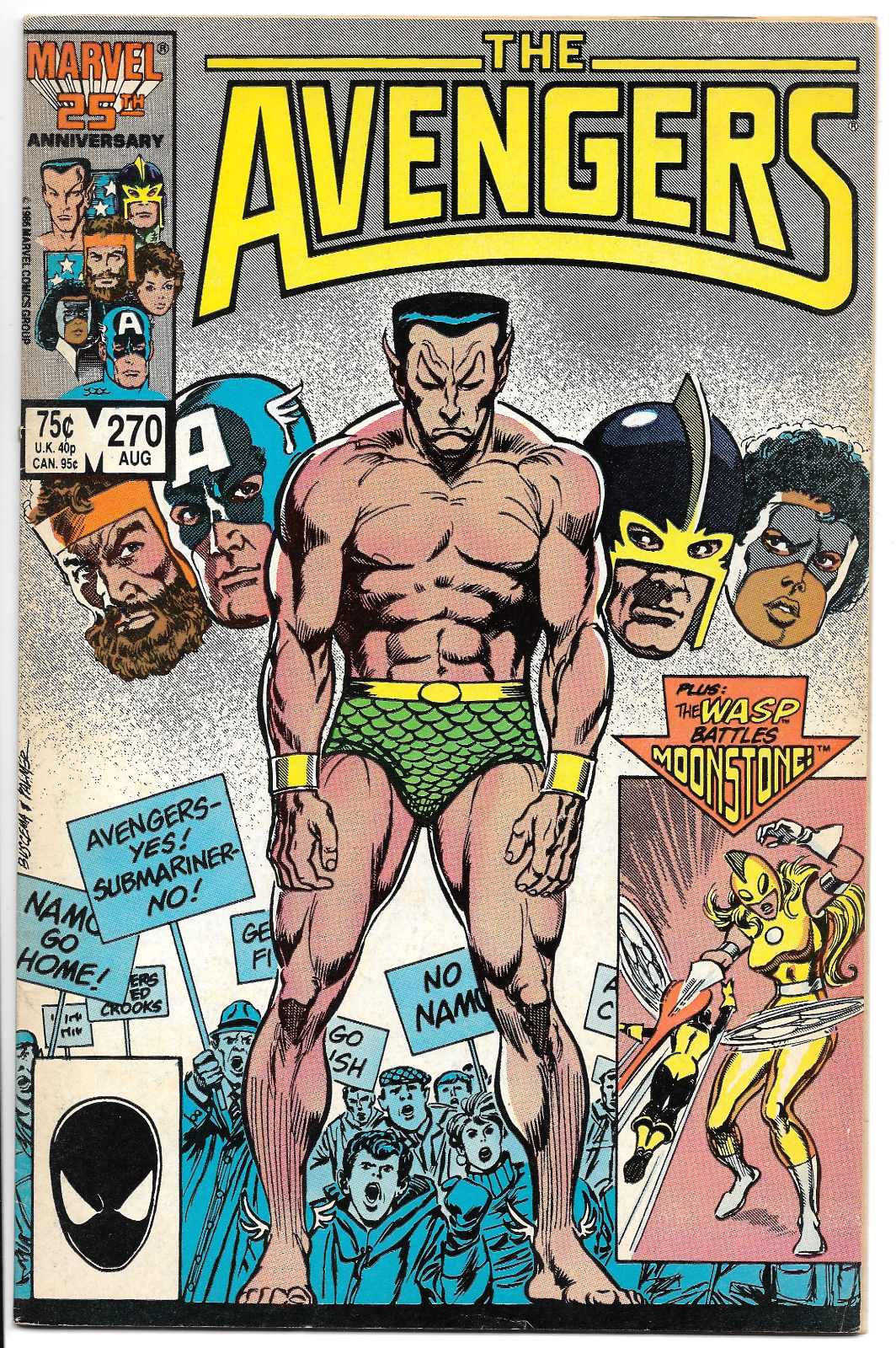 The Avengers #270 - 1986 Marvel Comics WILD in the Streets!