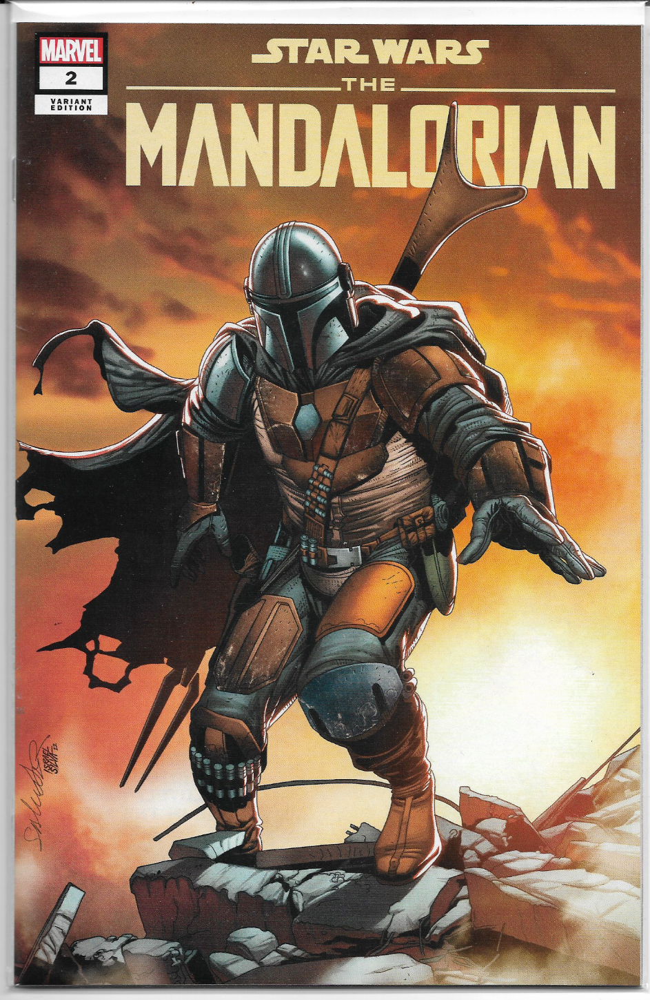 Star Wars The Mandalorian #2 (Salvador Larroca Exclusive Variant) Marvel Comic