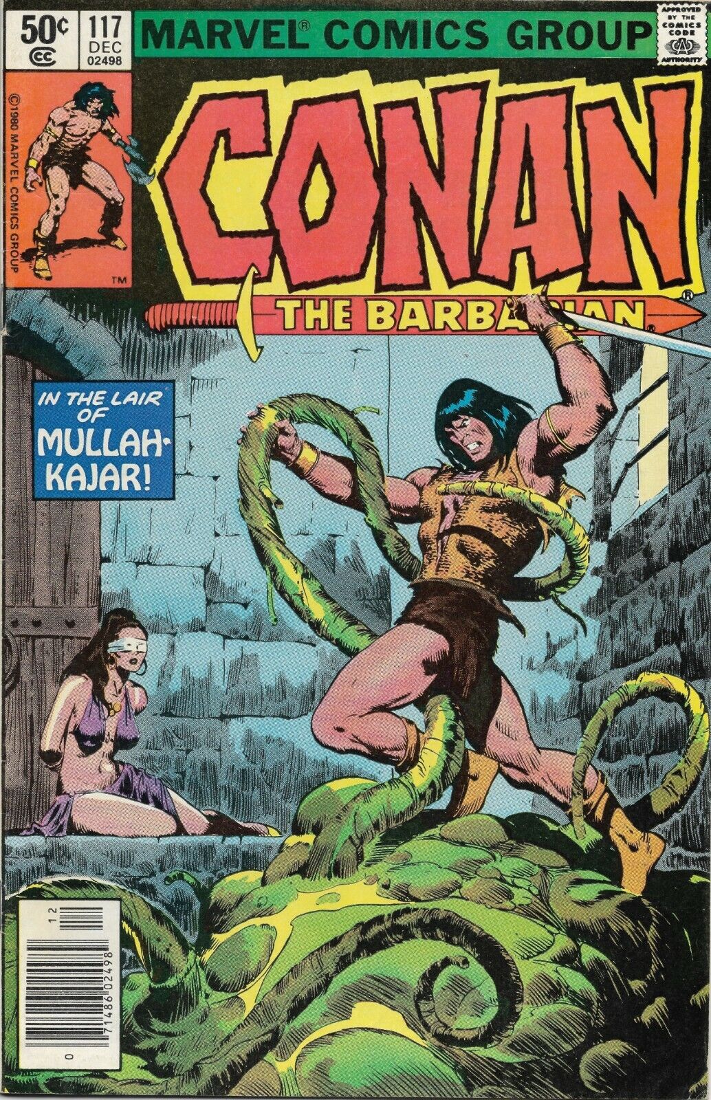Conan The Barbarian #117 - 1980 Marvel Comic "The Corridor of -- Mullah-Kajar"