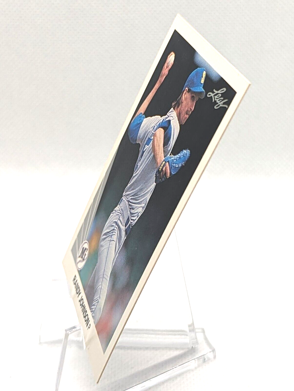 1990 Leaf #483 Randy Johnson Seattle Mariners FREE SHIPPING