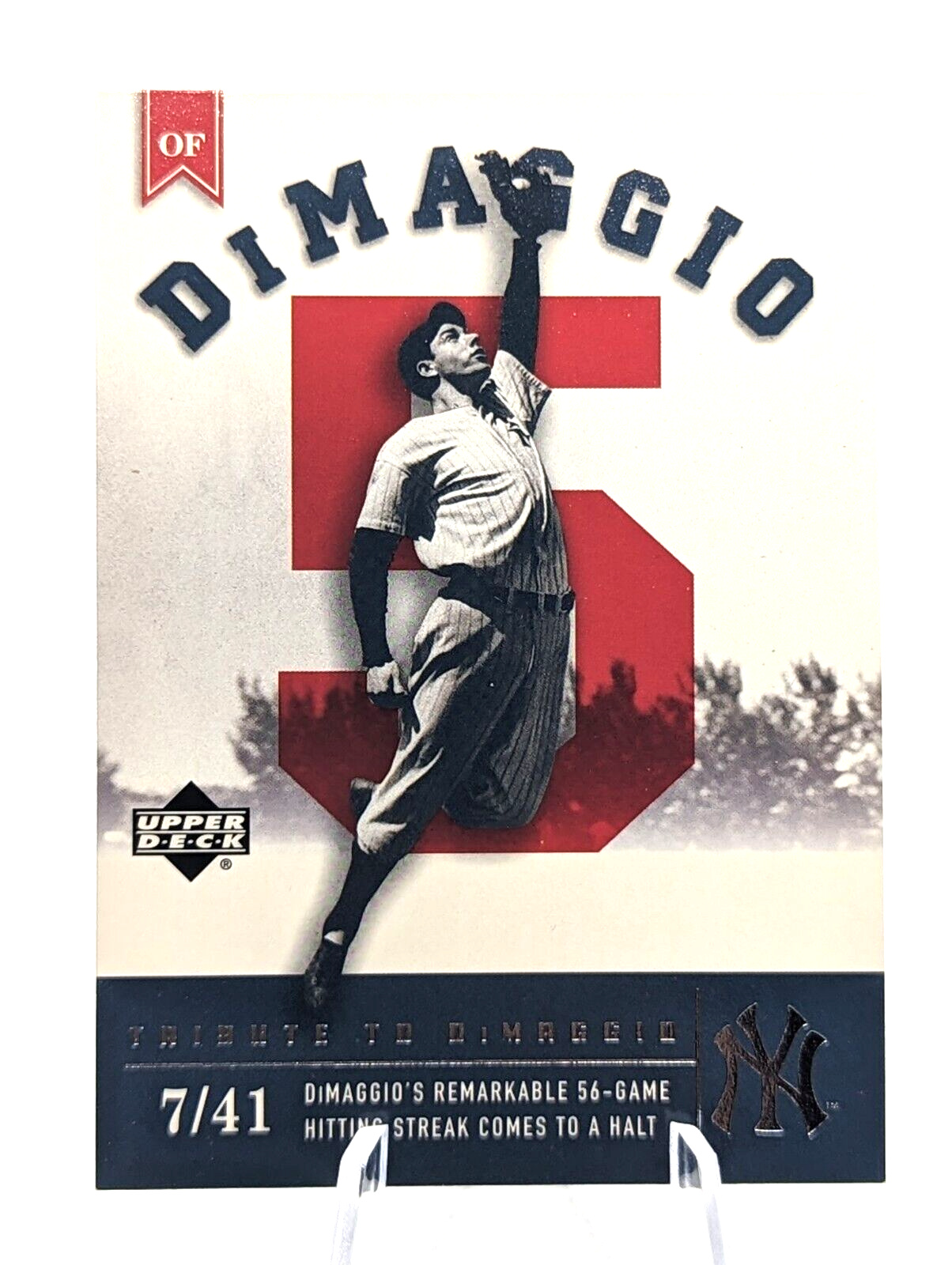 2002 Upper Deck Joe Dimaggio Tribute #106 New York Yankees