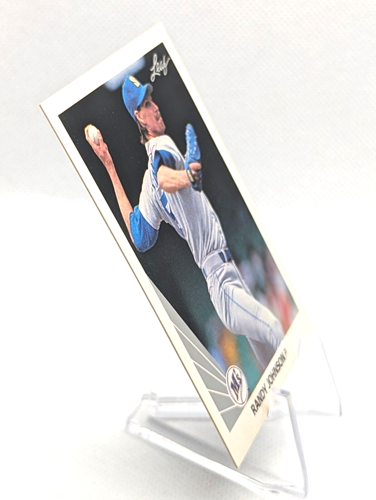 Randy Johnson #483 1990 Leaf Seattle Mariners HOF 2nd Year