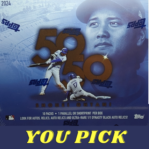 Shohei Ohtani - 2024 Topps 50/50 You Pick Complete Your Set