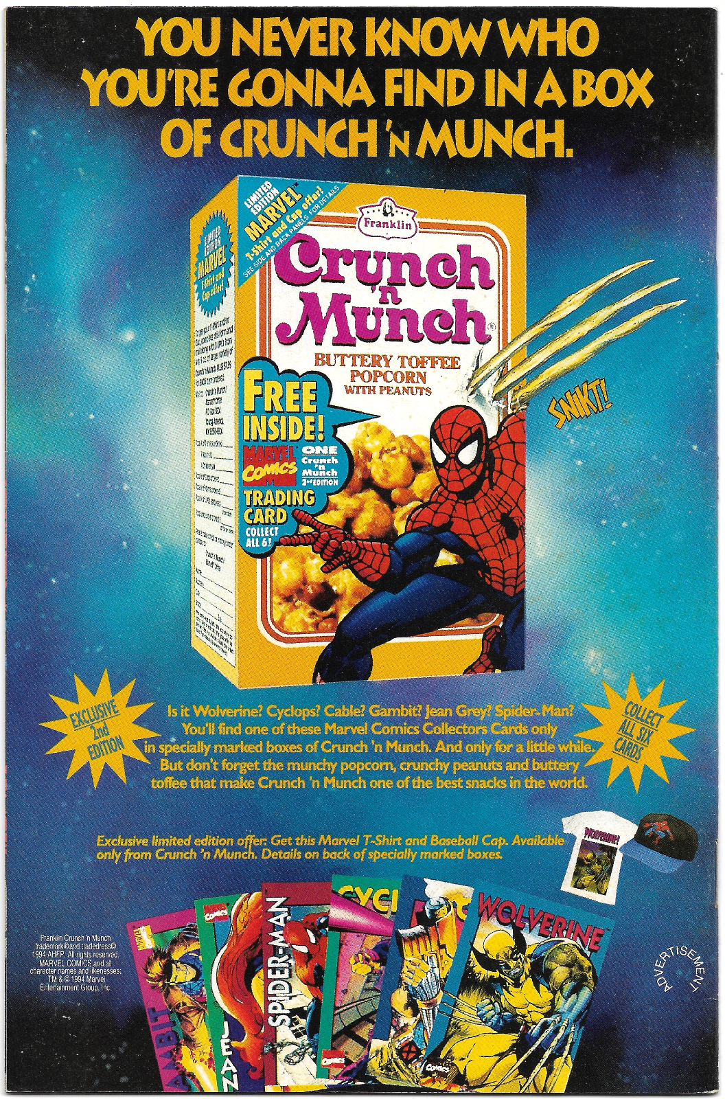 Cable #13 - 1994 Marvel Comics A Kiss Before Dying