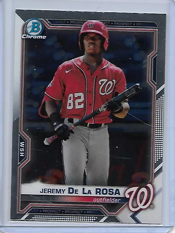2021 Bowman Chrome Prospects - PICK YOUR PROSPECT - Buy 3 Get 1 Free