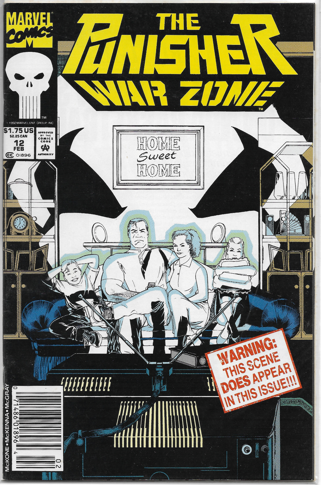 Punisher War Zone #12 - 1993 Marvel Comics