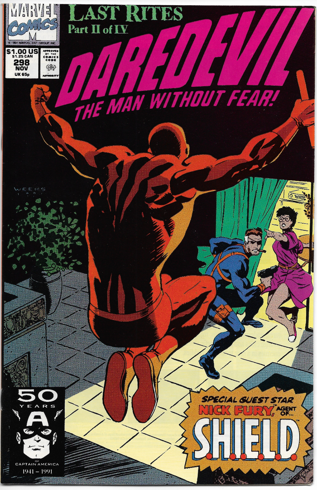 Daredevil #298 - 1991 Marvel Comic
