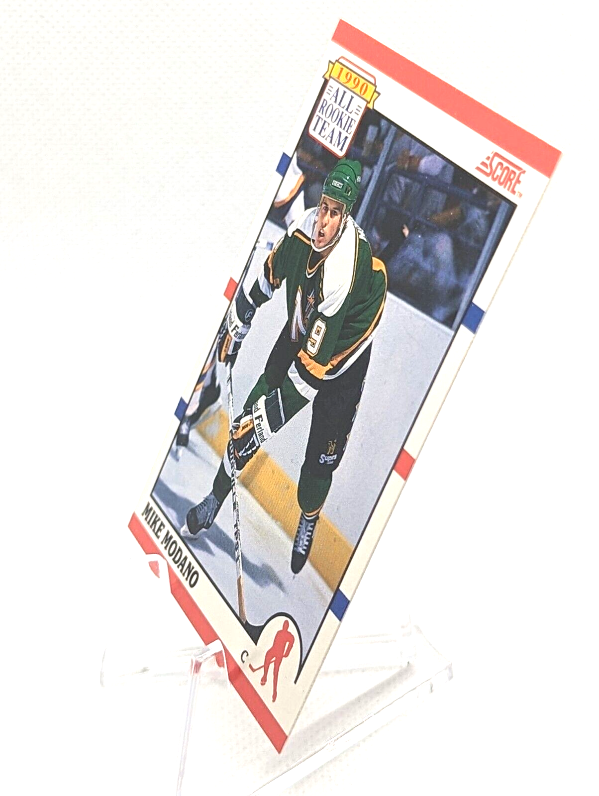 Mike Modano #327 1990 Score All Rookie Team Rookie Card Minnesota North Stars