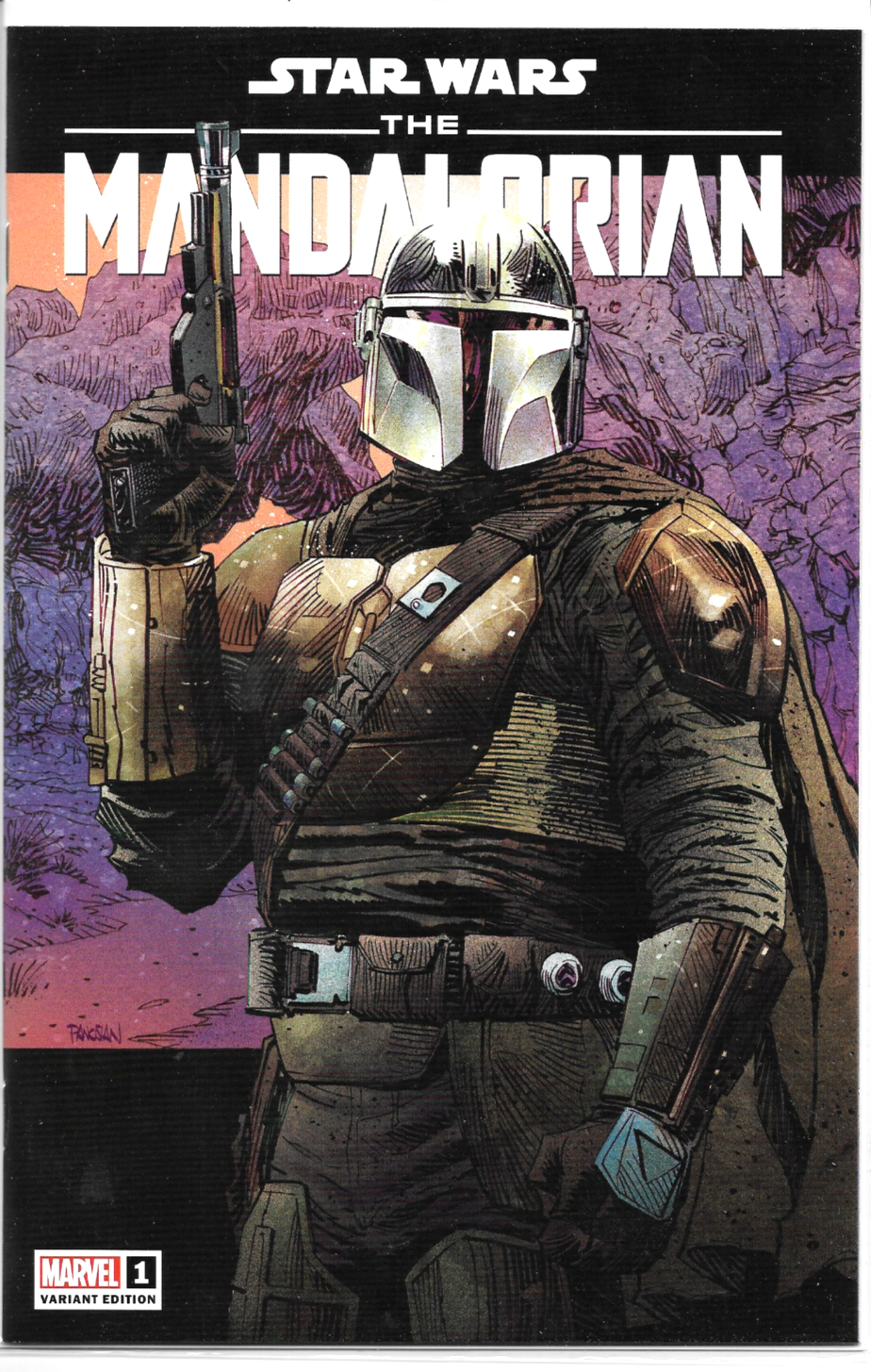 Star Wars The Mandalorian #1 2022 Marvel Comics Dan Panosian Exclusive Variant