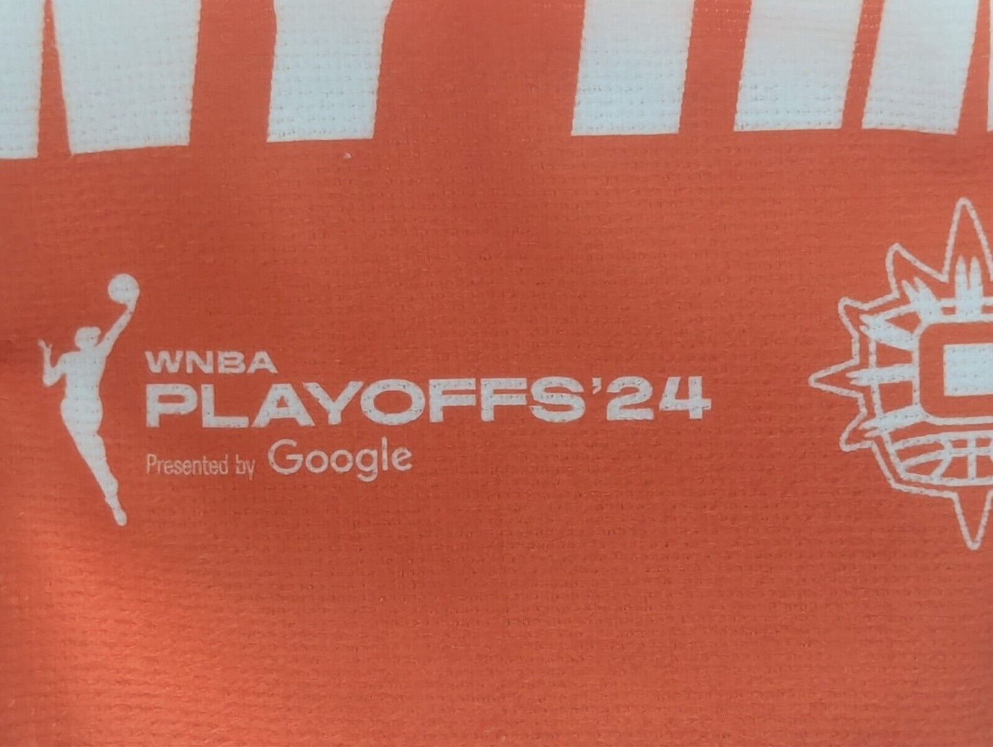 2024 WNBA PAYOFFS FAN TOWEL - R1G1 Suns vs Fever Caitlin Clark