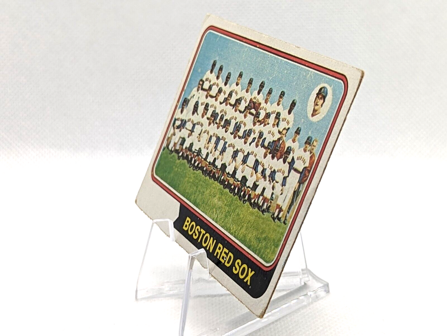 Red Sox Team #567 1974 Topps Red Sox Team Records