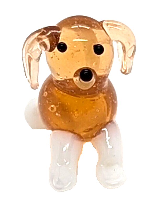 Ganz World Miniature Mini Glass Collectible Figurine Dog