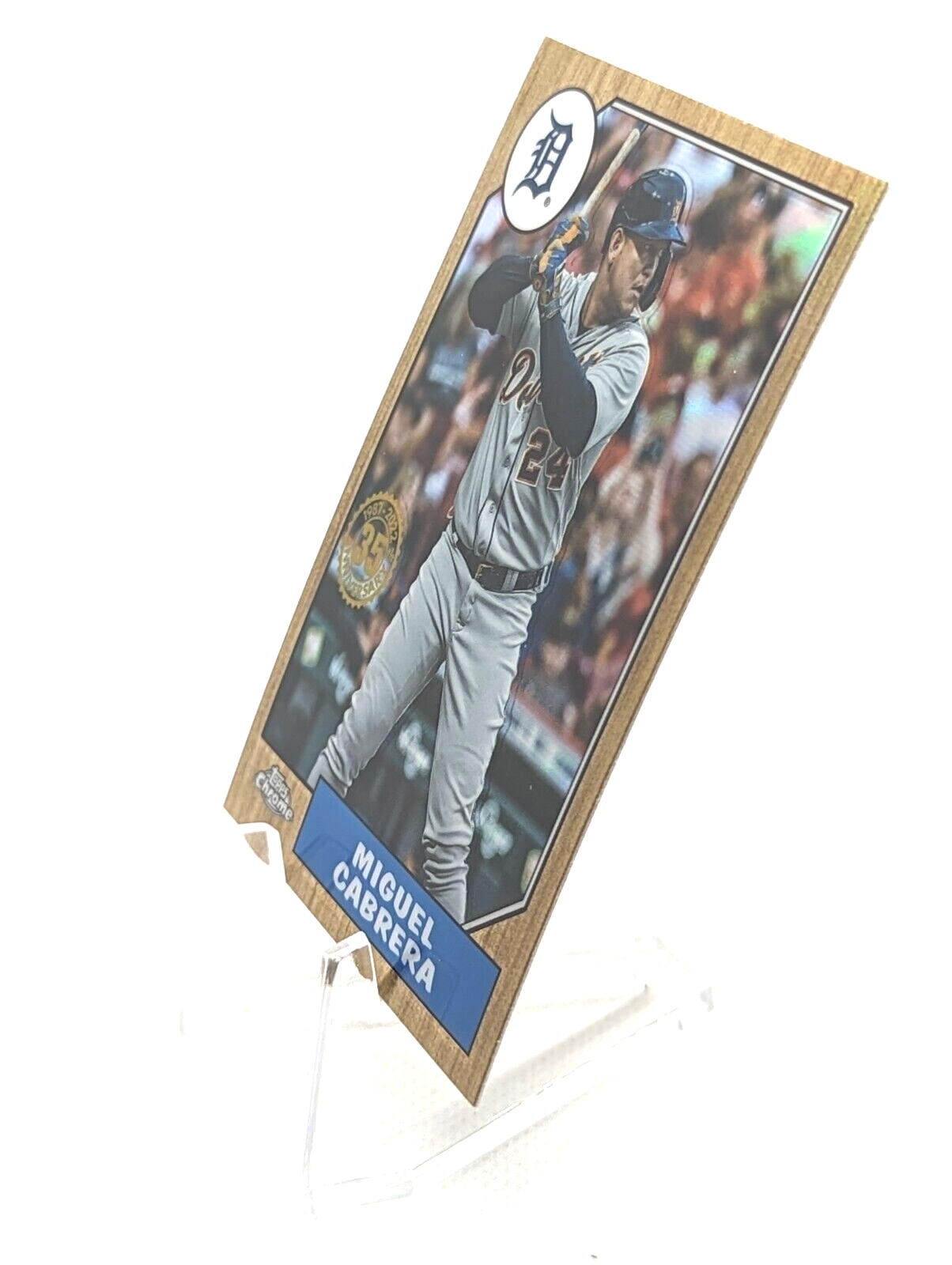 Miguel Cabrera #87BC-3 2022 Topps Chrome 1987 Detroit Tigers