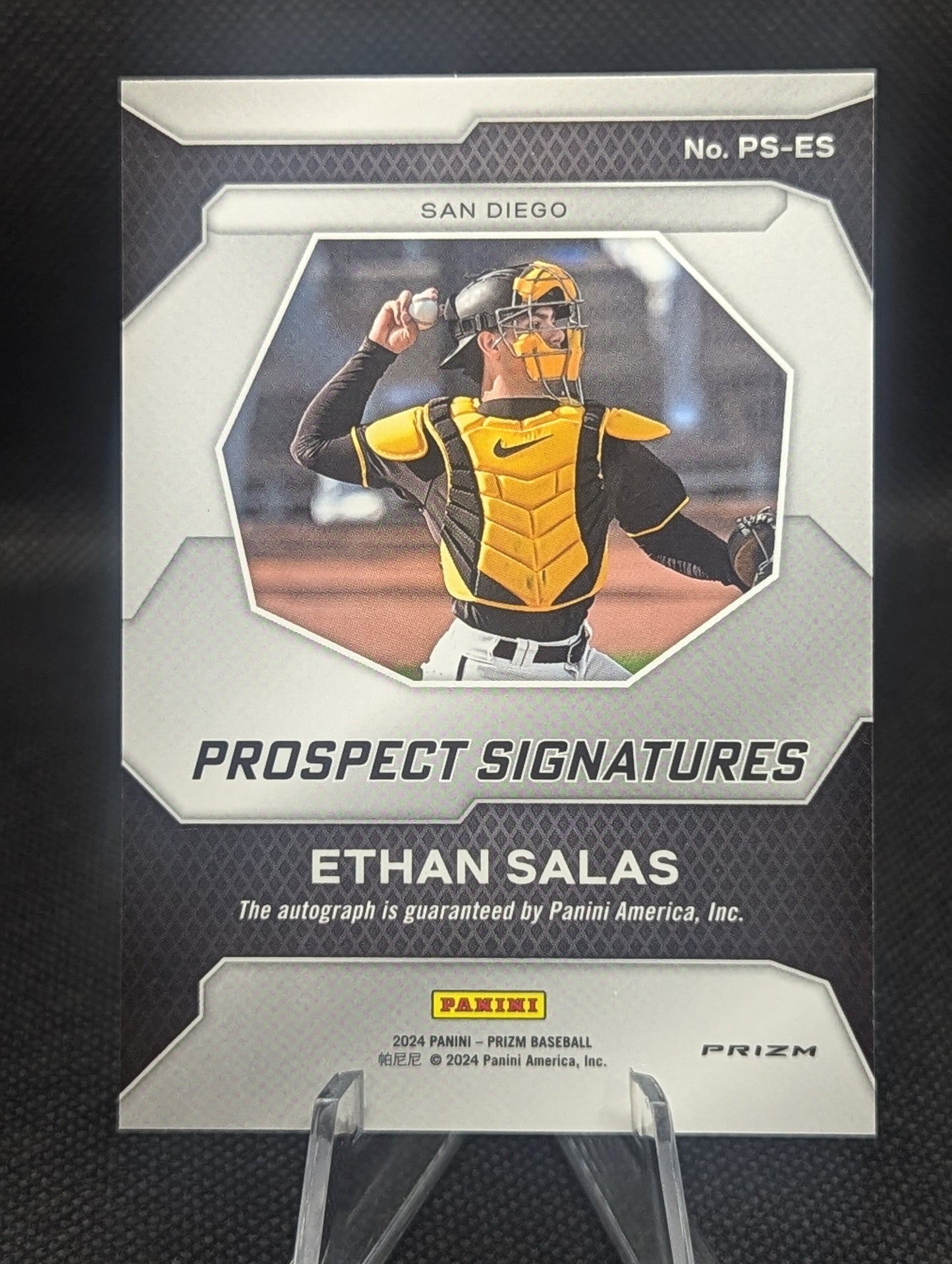 Ethan Salas - 2024 Panini Prizm Prospect Signatures Auto #PS-ES