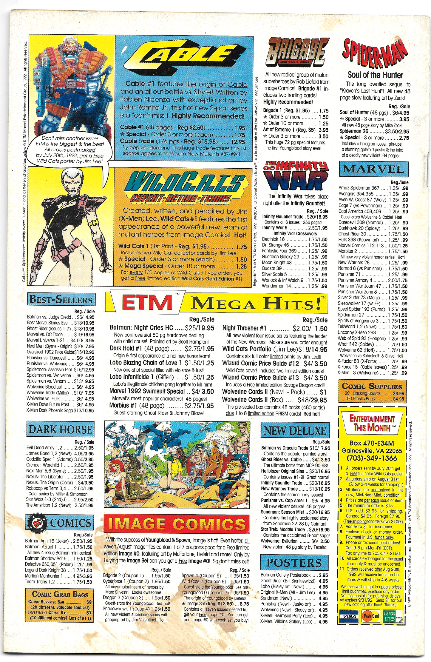 Warlock And The Infinity Watch #7 - 1992 Marvel Comics