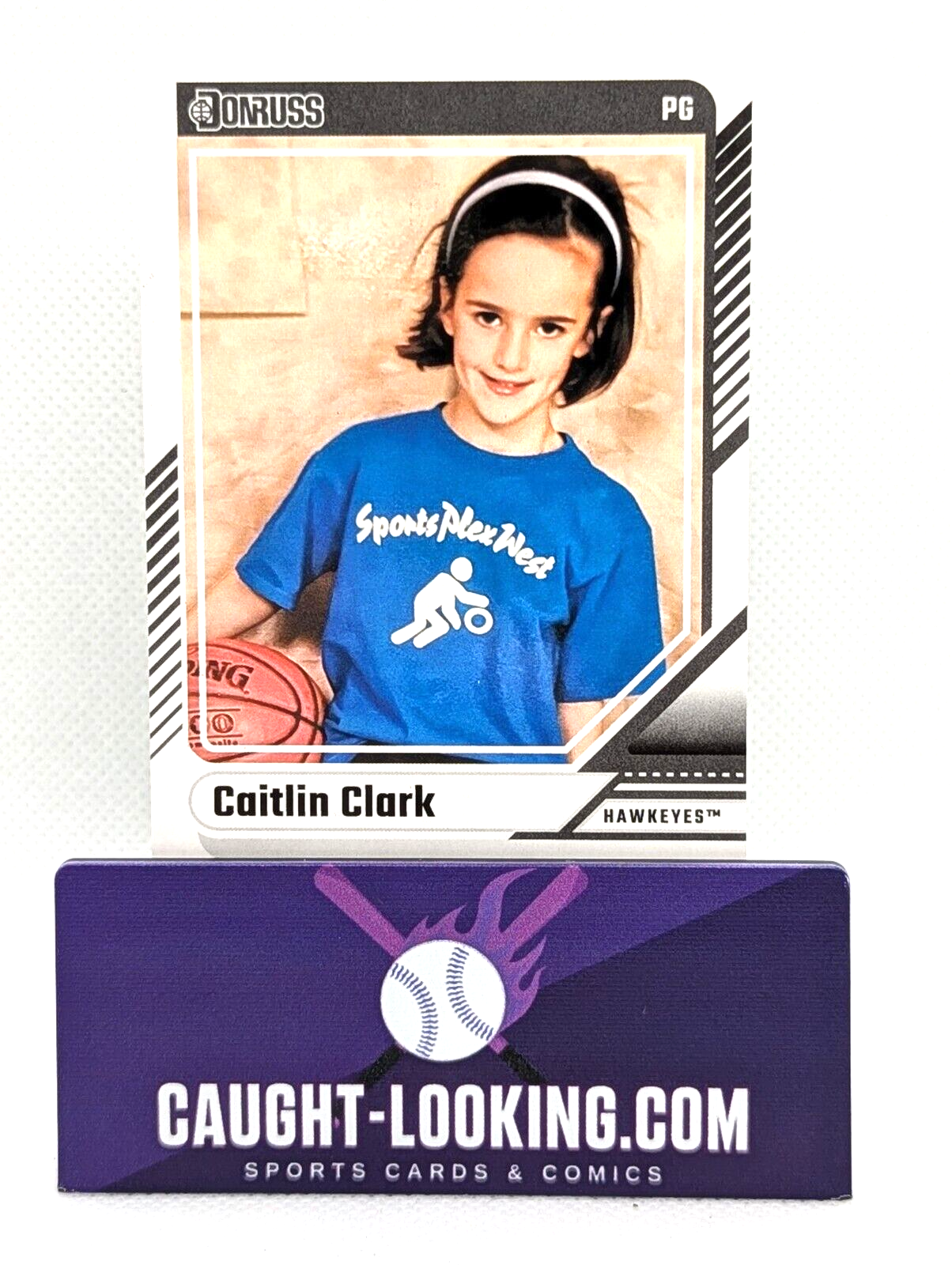 2024 Panini Caitlin Clark Collection - Base Donruss #18 Caitlin Clark (RC)