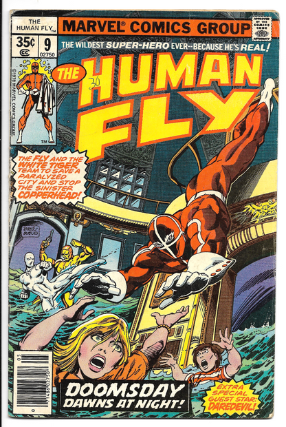 Human Fly #9 "...And Daredevil Makes Three!"  1978 Marvel Comics