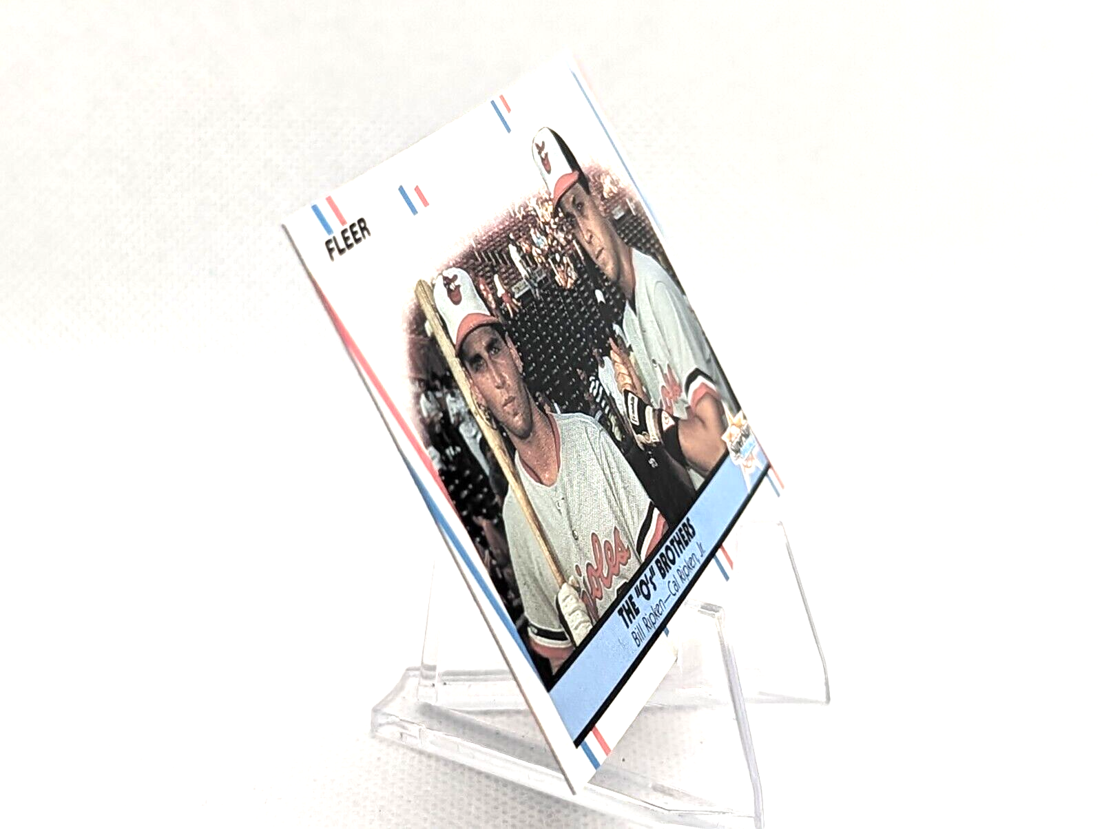 Billy Ripken, Cal Ripken Jr #640 1988 Fleer "The O's Brothers" Orioles