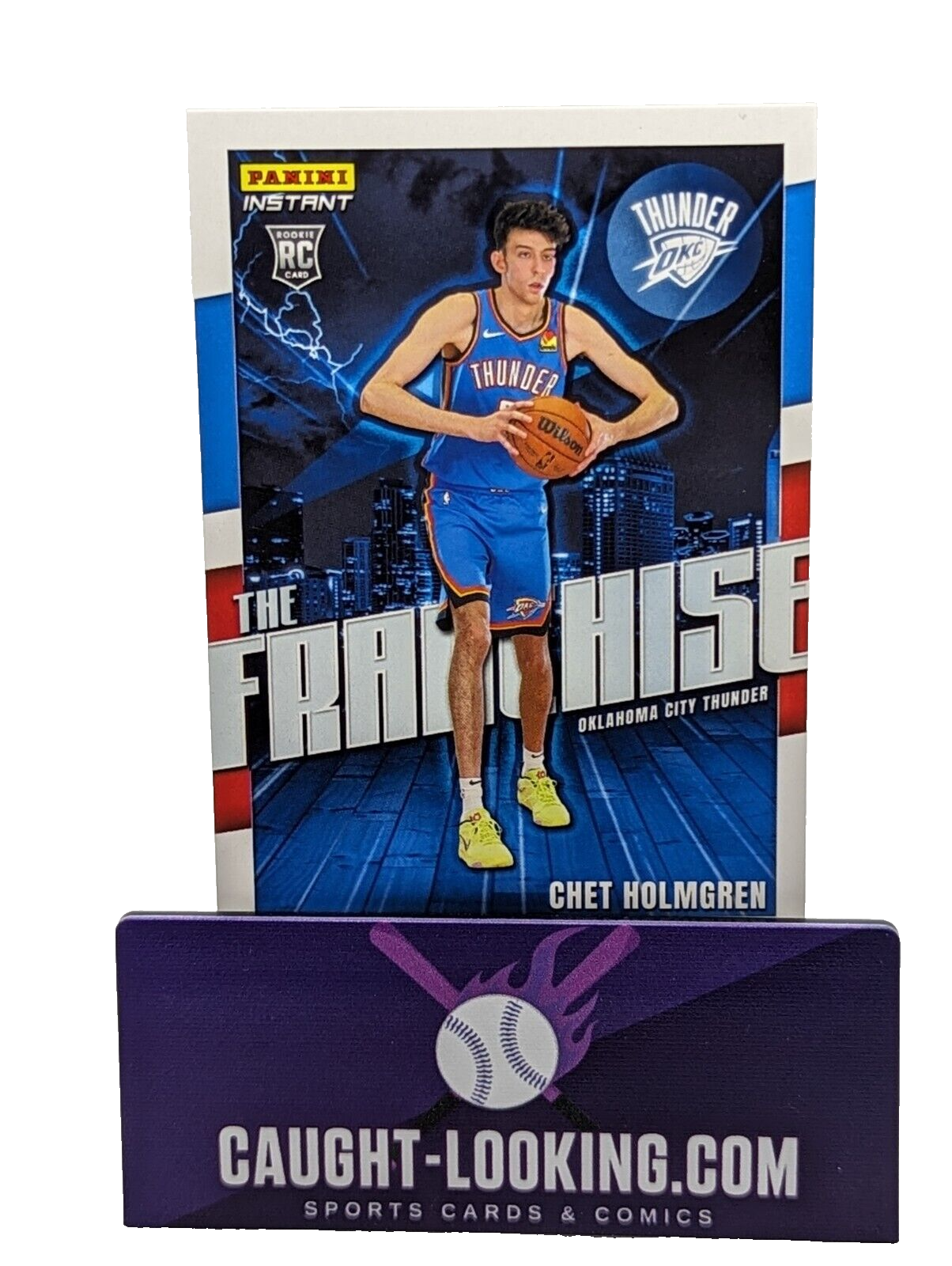 2022-23 Panini Instant Chet Holmgren The Franchise Rookie #F21 Thunder /1436