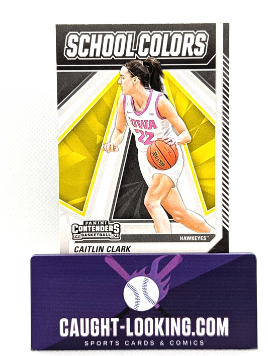 2024 Panini Caitlin Clark Collection - School Colors #SC4 Caitlin Clark (RC)