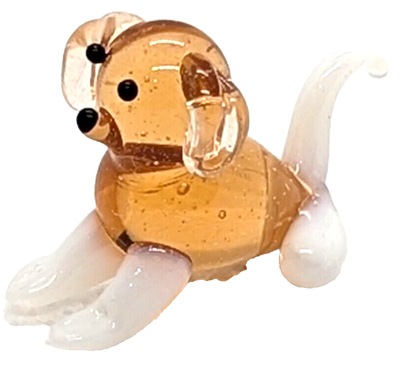 Ganz World Miniature Mini Glass Collectible Figurine Dog