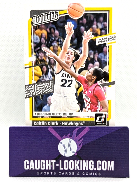 2024 Panini Caitlin Clark Collection - Highlights #H6 Caitlin Clark (RC)