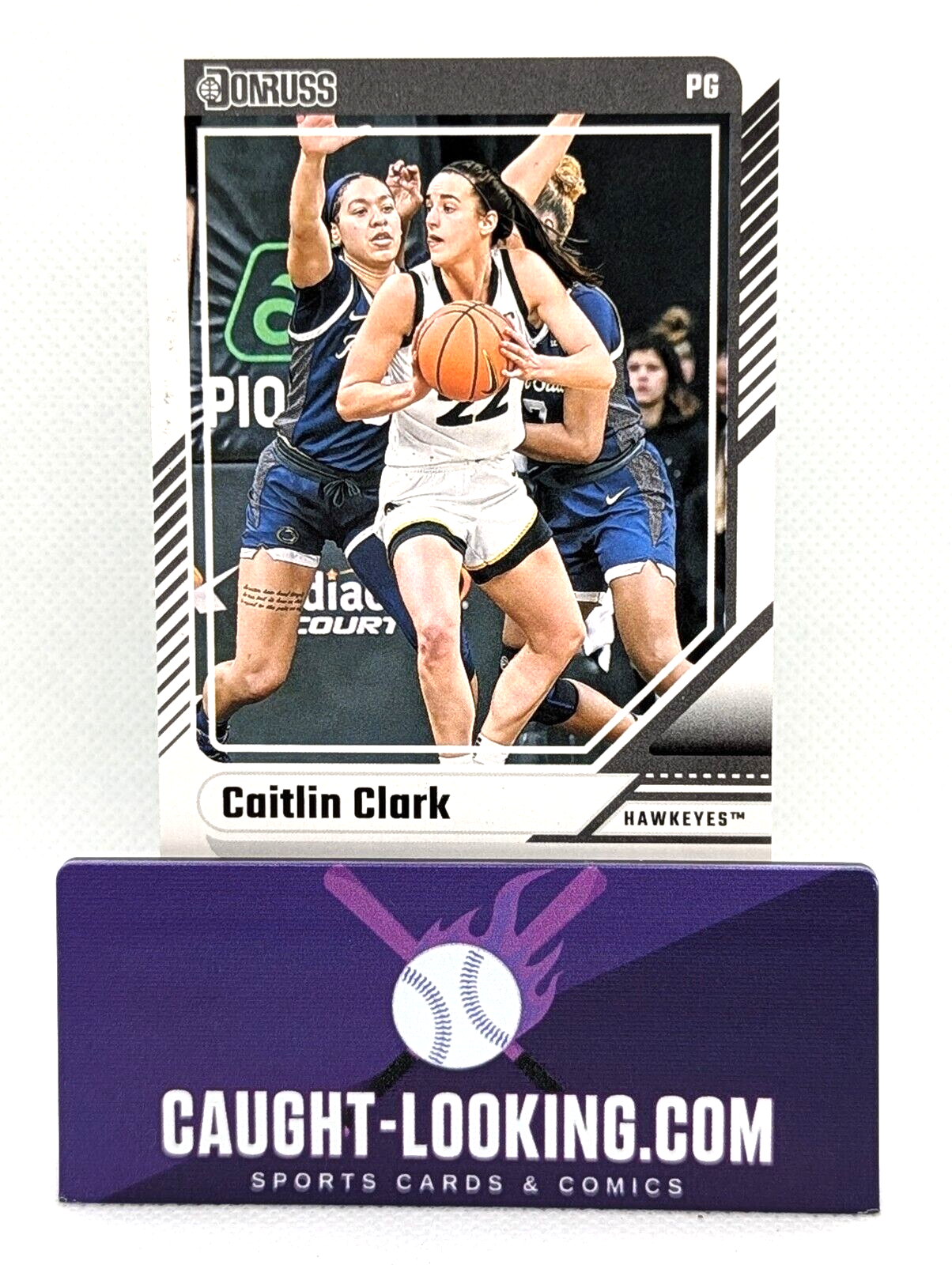 2024 Panini Caitlin Clark Collection - Base Donruss Panini #10 Caitlin Clark RC
