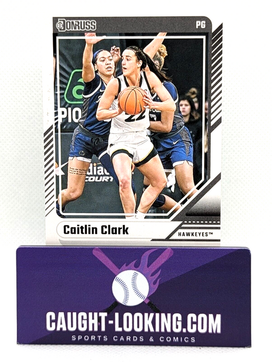 2024 Panini Caitlin Clark Collection - Base Donruss Panini #10 Caitlin Clark RC