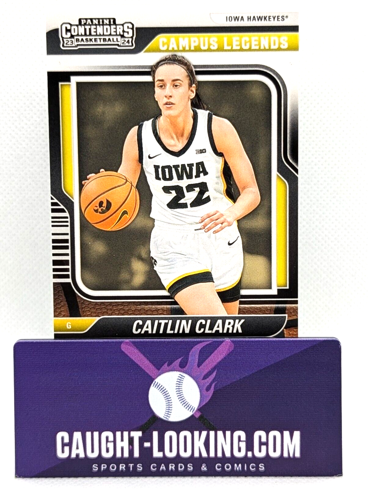 Caitlin Clark 2024 Caitlin Clark Collection #CL2 Contenders Campus Legends