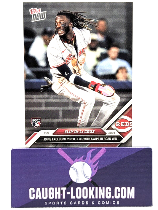 Elly De La Cruz - 2024 MLB TOPPS NOW Card 577 RC - 20/60 CLUB