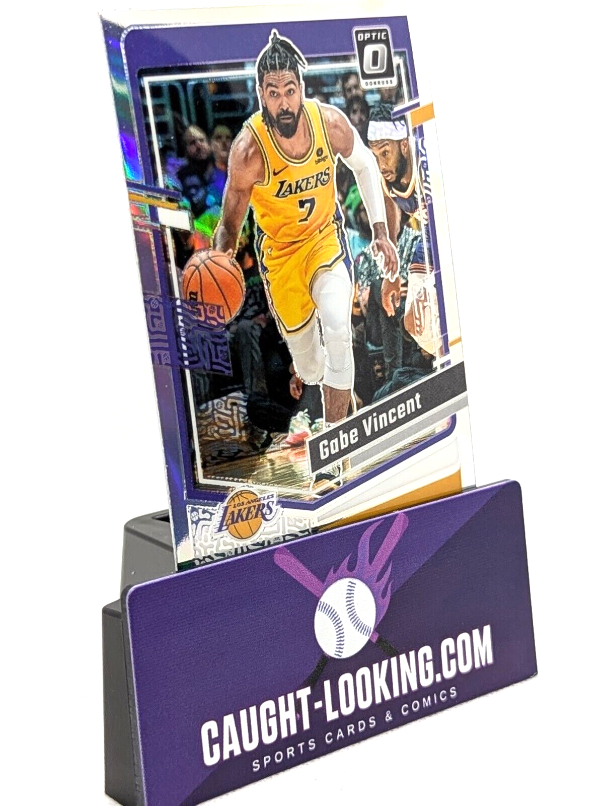 Gabe Vincent - 2023-24 Donruss Optic #36 Silver Holo LAKERS