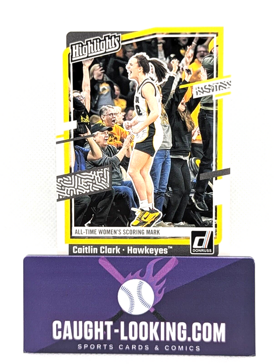 2024 Panini Caitlin Clark Collection - Highlights #H10 Caitlin Clark (RC)