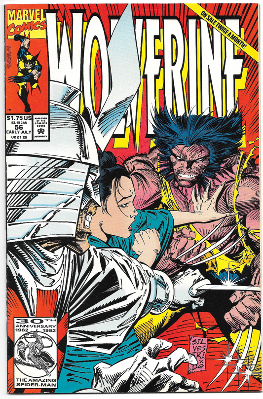 Wolverine #56 - 1992 Marvel Comics