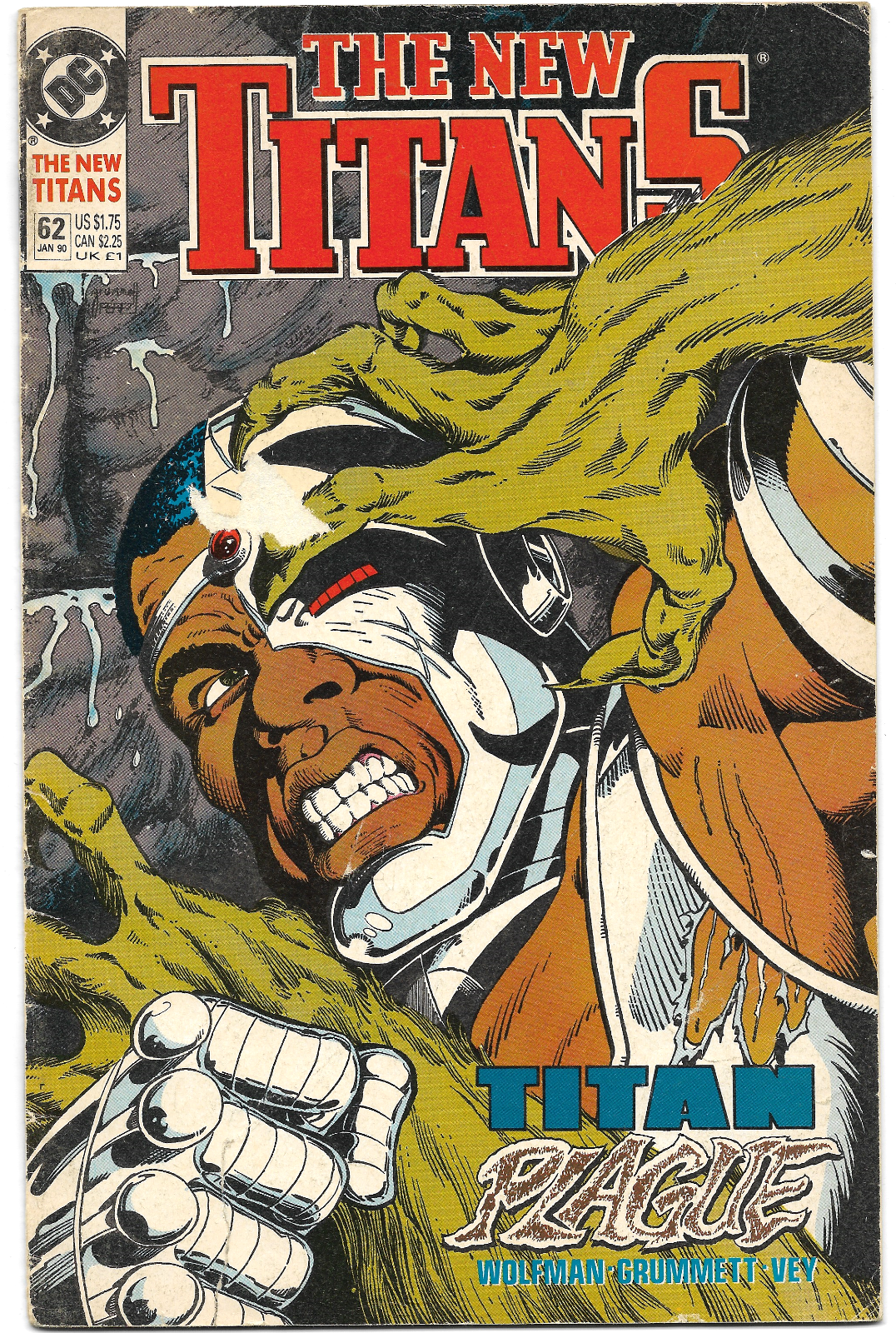The New Titans #62 1990 DC Comics
