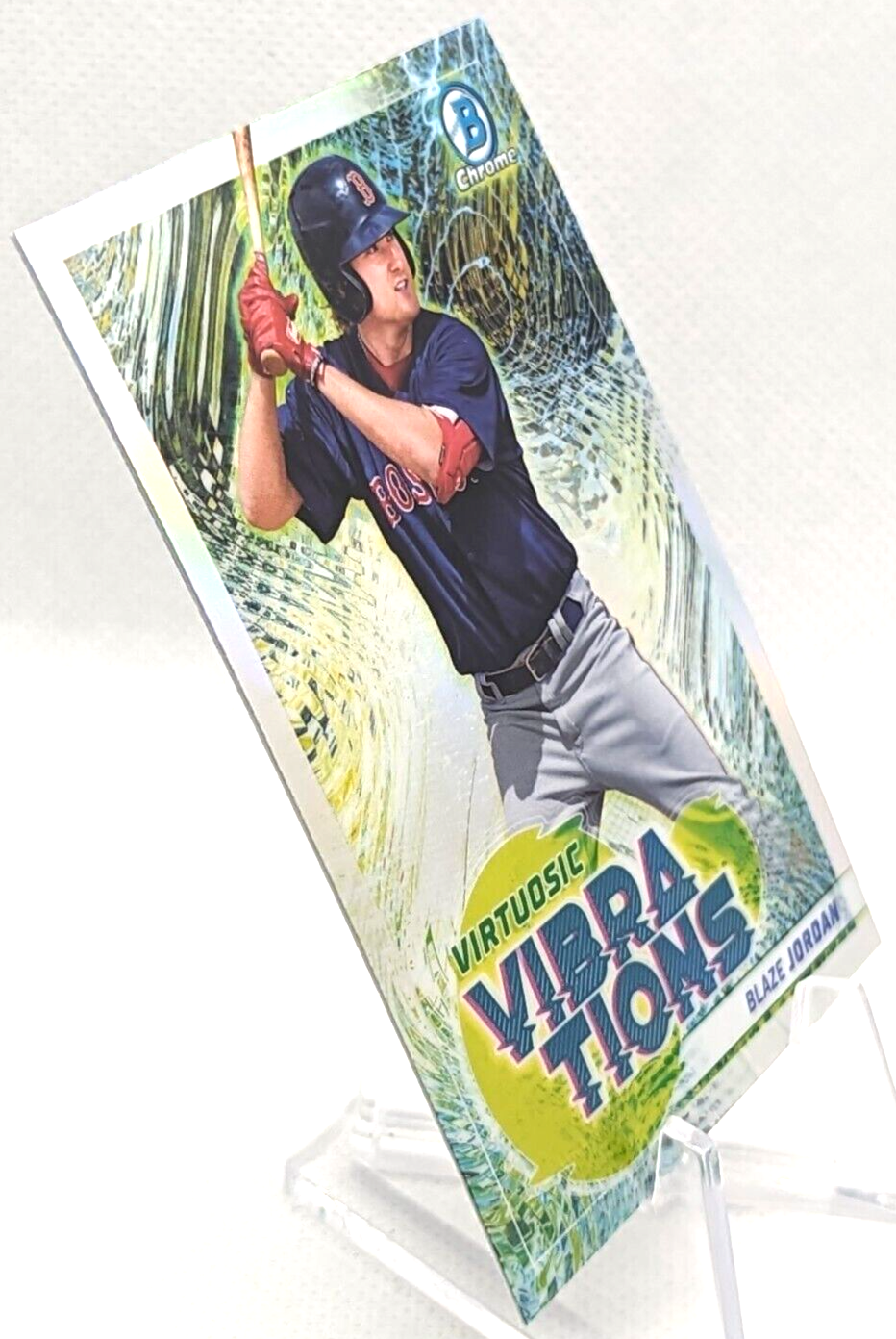 Blaze Jordan #VV-10 2022 Bowman Chrome Virtuosic Vibrations (RC)