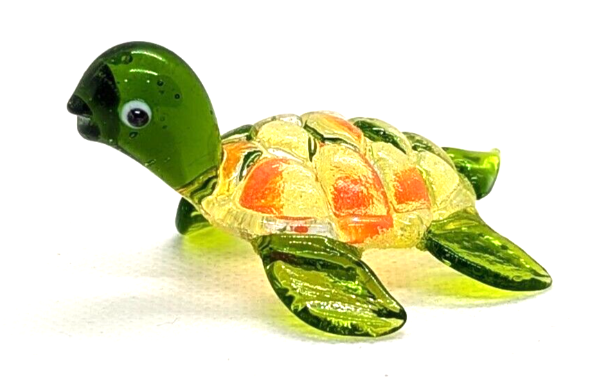 Ganz World Miniature Mini Glass Collectible Figurine Turtle