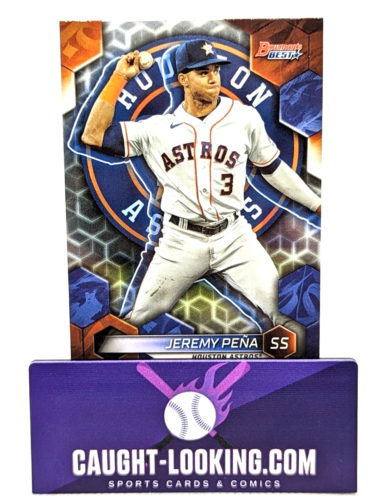 Jeremy Pena - 2023 Bowman's Best #48 Houston Astros