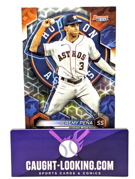Jeremy Pena - 2023 Bowman's Best #48 Houston Astros