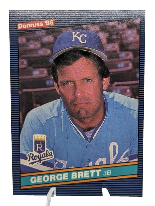 1986 Donruss George Brett #53 Kansas City Royals HOF - Free Shipping