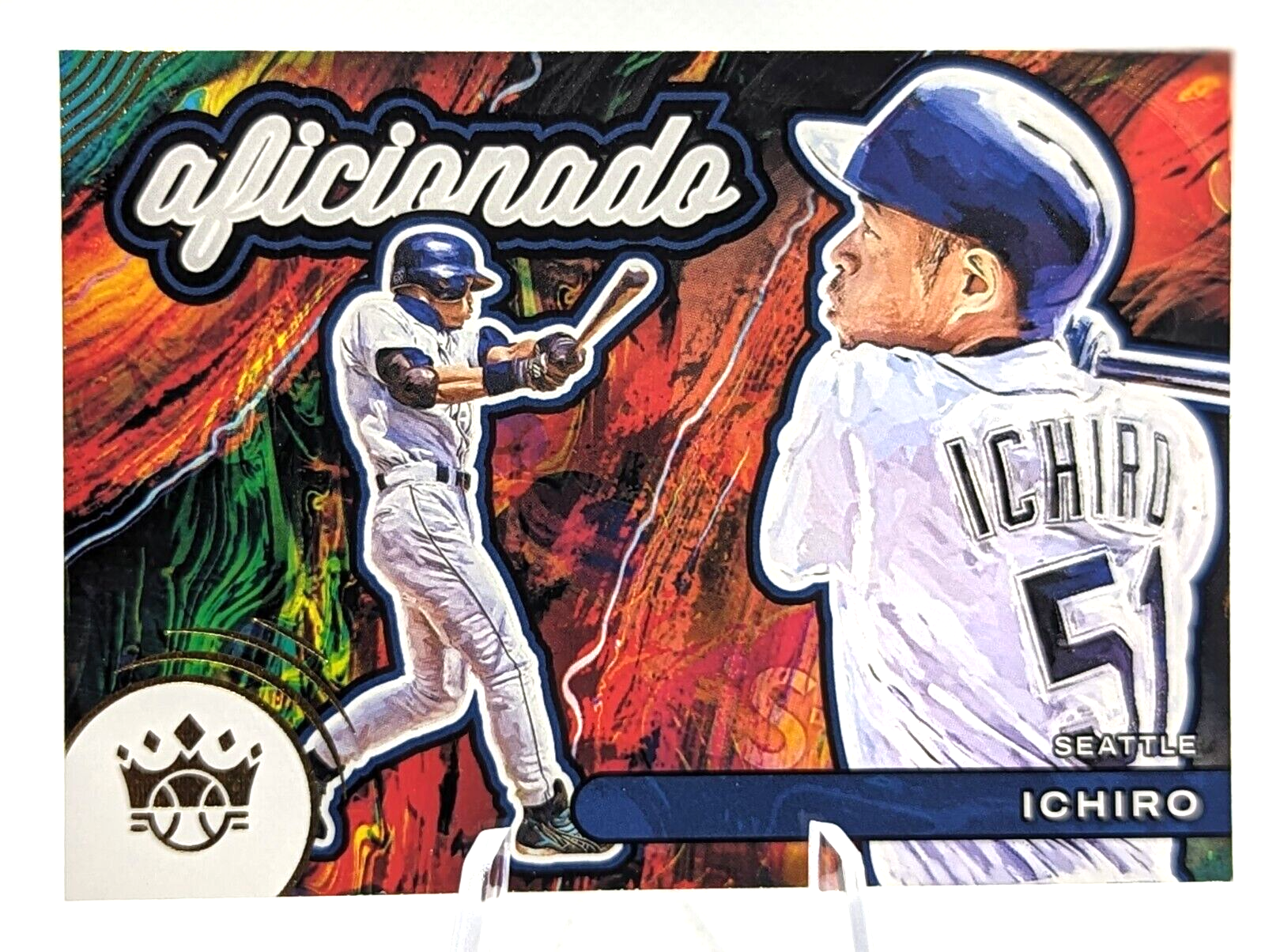 2022 Panini Diamond Kings Aficionado Ichiro #A-13 Seattle Mariners